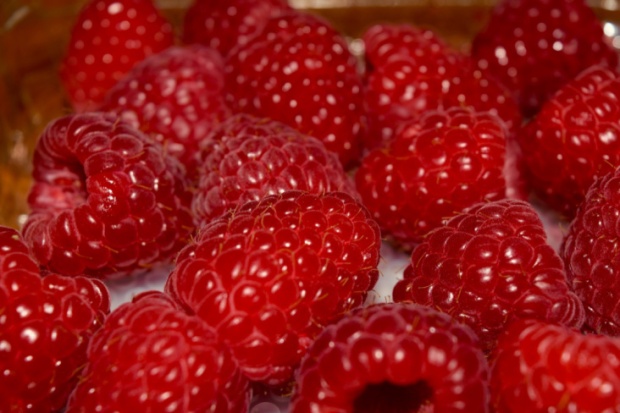 Anita's photo of raspberries